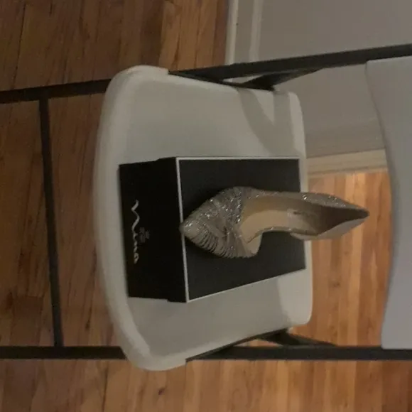Gold Nina shoes