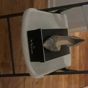 Gold Nina shoes