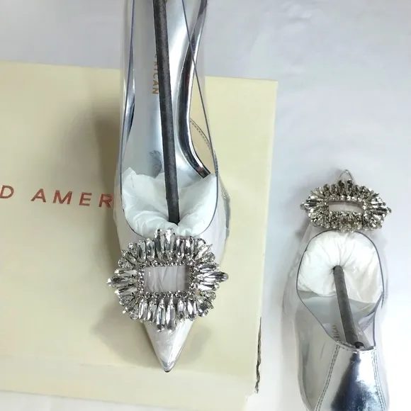 Good American Cinder-F*cking-Rella Pump New in Box Size 7.5 or 10