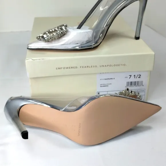 Good American Cinder-F*cking-Rella Pump New in Box Size 7.5 or 10