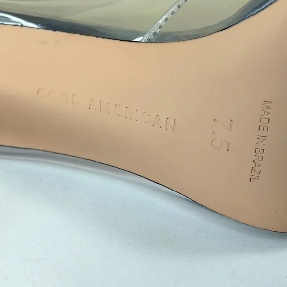 Good American Cinder-F*cking-Rella Pump New in Box Size 7.5 or 10