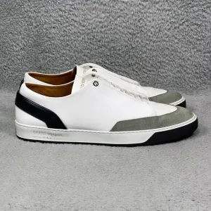 Grand Voyage Avedon Due Mens Size 14 Sneakers Shoes White Navy Gray Leather