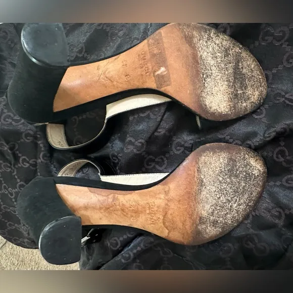 GUCCI high-heel strappy sandals black FINAL PRICE Dropped 3/23