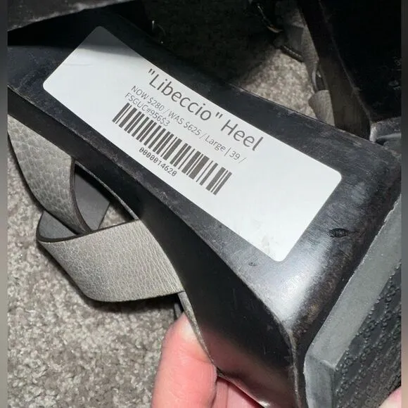 Gucci Libeccio Platform Heels, Strappy Size 39 US(9)