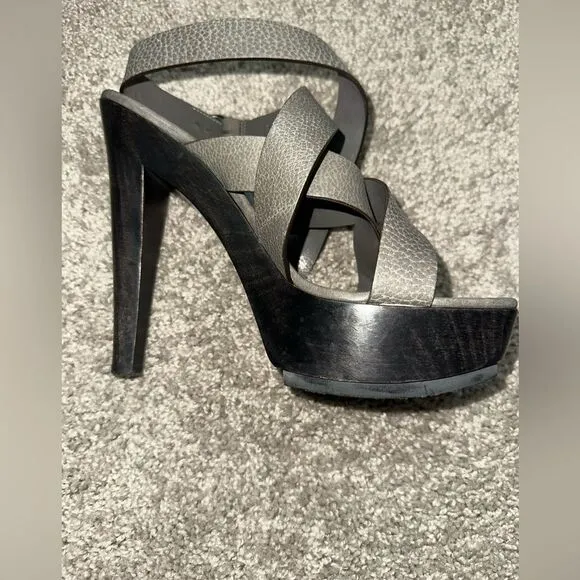 Gucci Libeccio Platform Heels, Strappy Size 39 US(9)