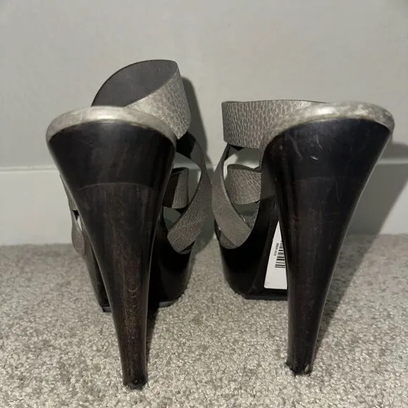 Gucci Libeccio Platform Heels, Strappy Size 39 US(9)