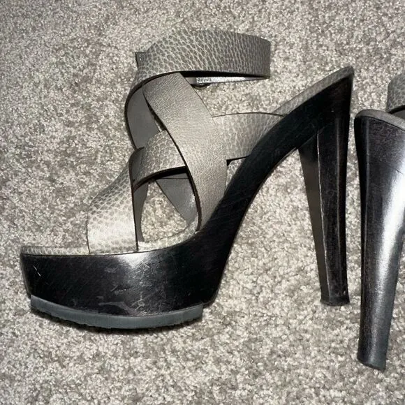 Gucci Libeccio Platform Heels, Strappy Size 39 US(9)