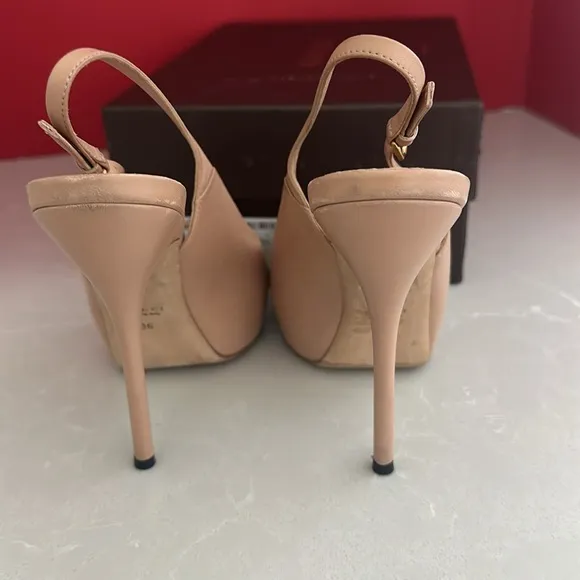 Gucci Nappa Charlotte shoes size 36