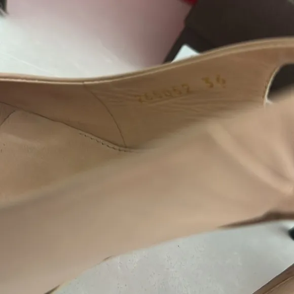 Gucci Nappa Charlotte shoes size 36