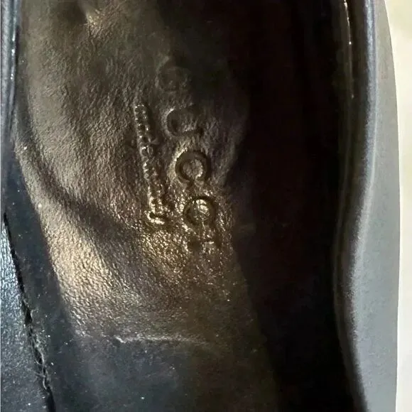 Gucci GG Black Buckle Pumps