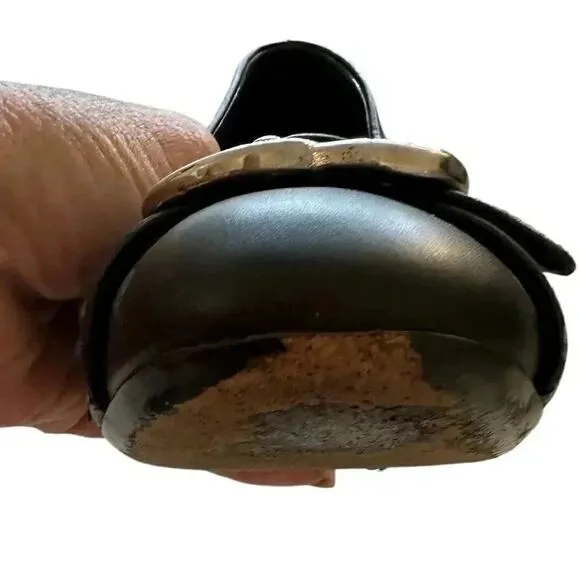 Gucci GG Black Buckle Pumps