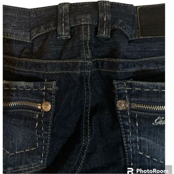 Guess Houston Skinny Jeans Zip Detail Women's Size 28 NWT