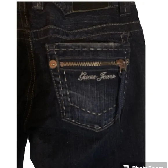Guess Houston Skinny Jeans Zip Detail Women's Size 28 NWT