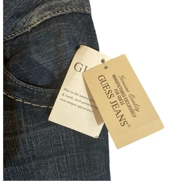 Guess Houston Skinny Jeans Zip Detail Women's Size 28 NWT