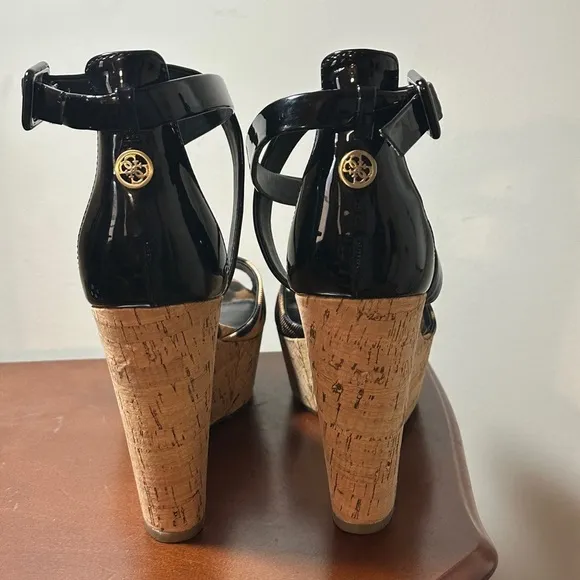 Guess wedge heel sandals. NWT
