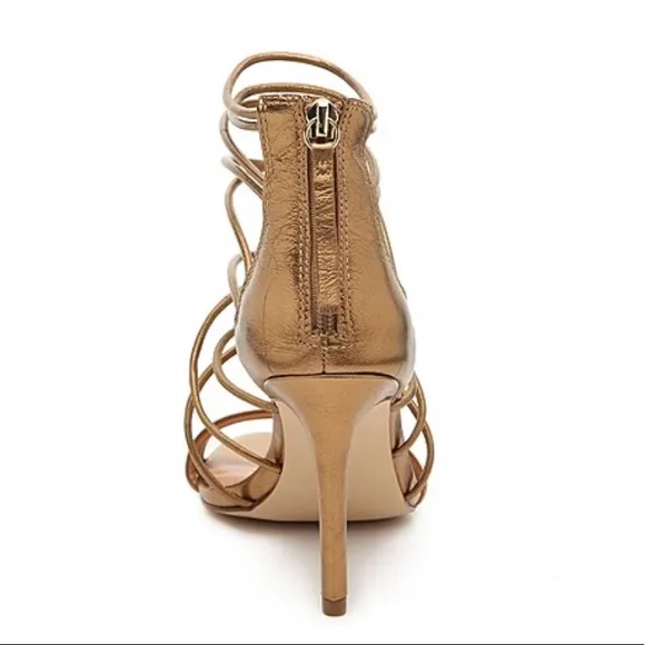 Halston Heritage bronze sandals. NWT.