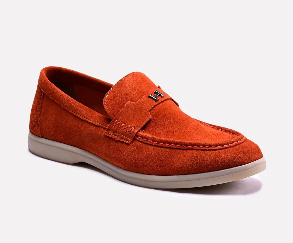 Harley Orange Casual Shoes 0160372