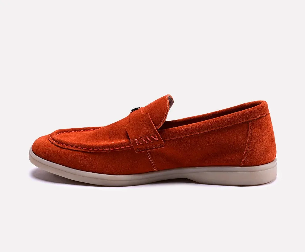 Harley Orange Casual Shoes 0160372