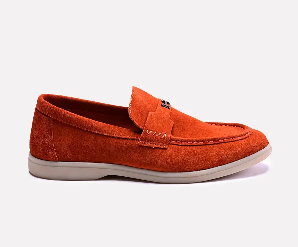 Harley Orange Casual Shoes 0160372