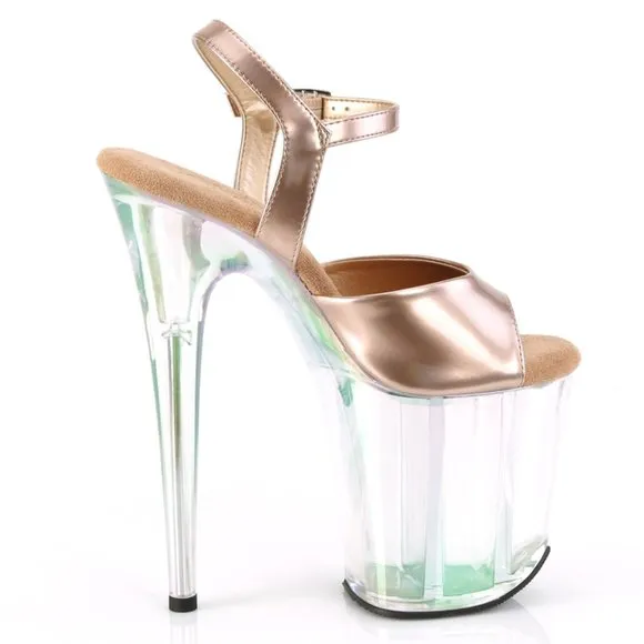 Holographic Platform High Heel Shoes