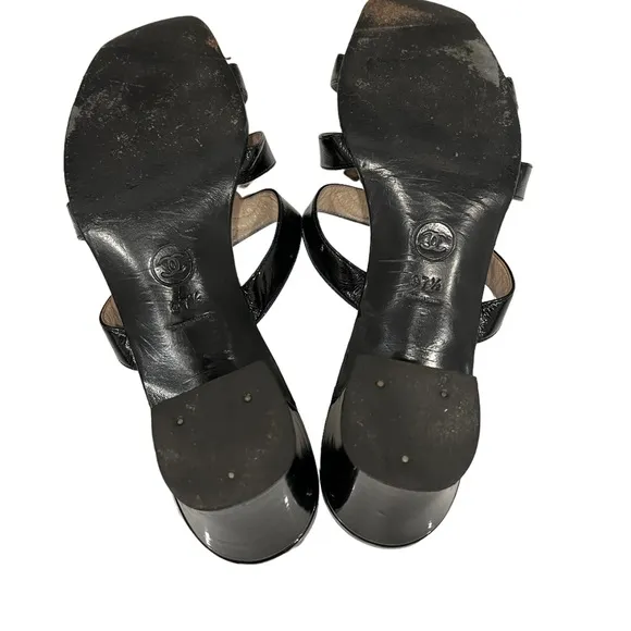 Iconic 90’s Chanel Heel Sandals