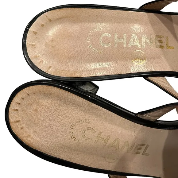 Iconic 90’s Chanel Heel Sandals