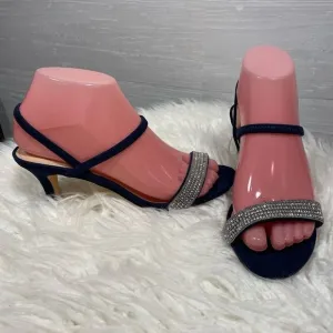 I. Miller Blue Netanya Heeled Sandals - Size 7 - Excellent Condition