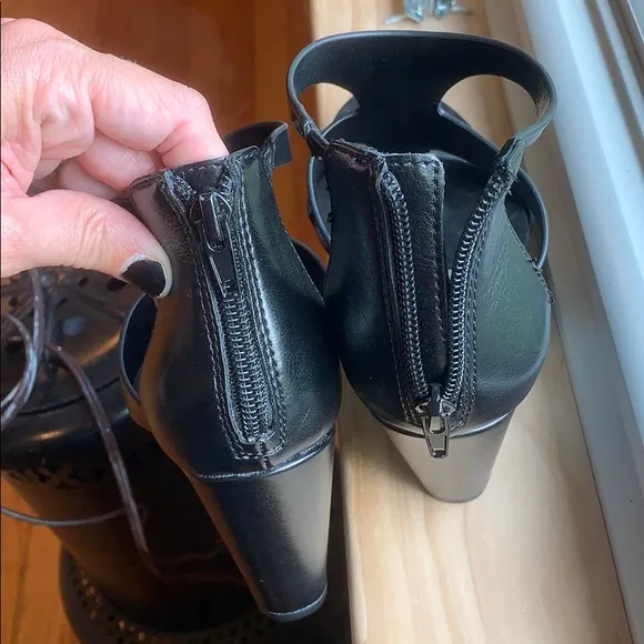 INC, International Concepts Black Heels. NWOT, Macy’s Brand