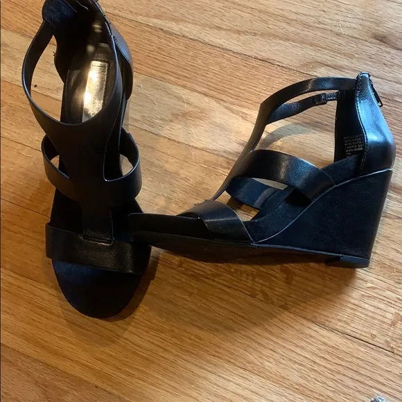 INC, International Concepts Black Heels. NWOT, Macy’s Brand