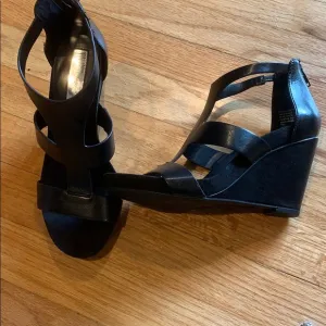 INC, International Concepts Black Heels. NWOT, Macy’s Brand