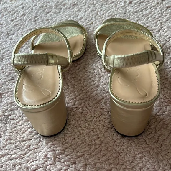 J. Crew Lucie Slingback Block Heel Sandals
