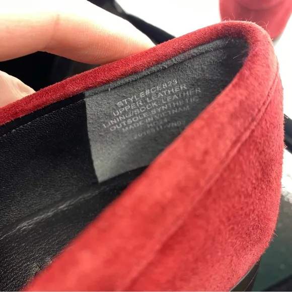 J. Crew Maison Ruched Loafers in suede size 7