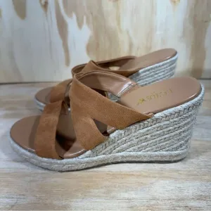 J Crew Wedge Sandals Women’s Size 8