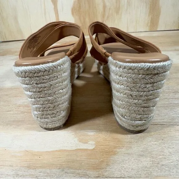 J Crew Wedge Sandals Women’s Size 8