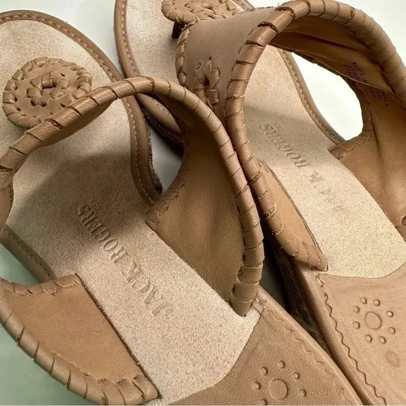 Jack Rogers Marbella Rainbow Wedge Sandals Size 8