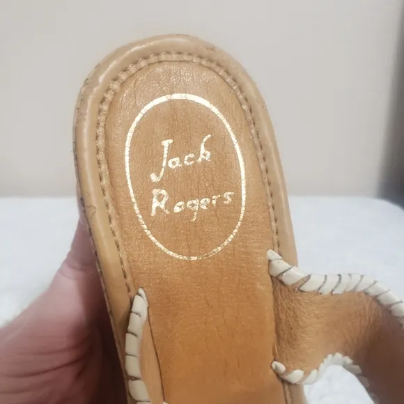 Jack Rogers Medina leather sandals,  size 10