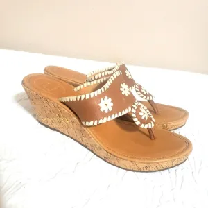 Jack Rogers Medina leather sandals,  size 10