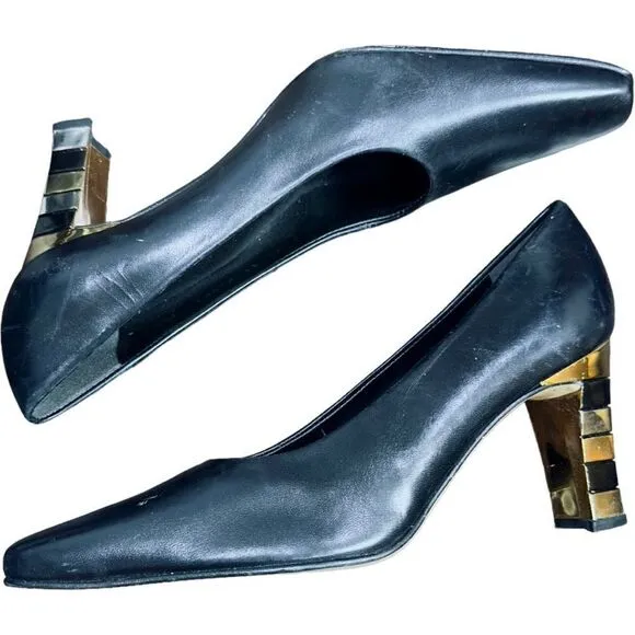 J. CREW MARC FISHER PROXY Bundle Lot of 4 Pairs of Shoes Pumps Heels Flats Leath