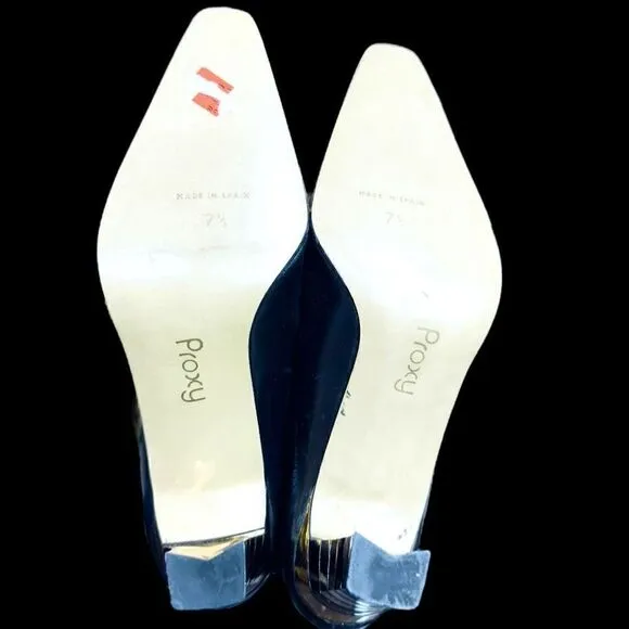 J. CREW MARC FISHER PROXY Bundle Lot of 4 Pairs of Shoes Pumps Heels Flats Leath