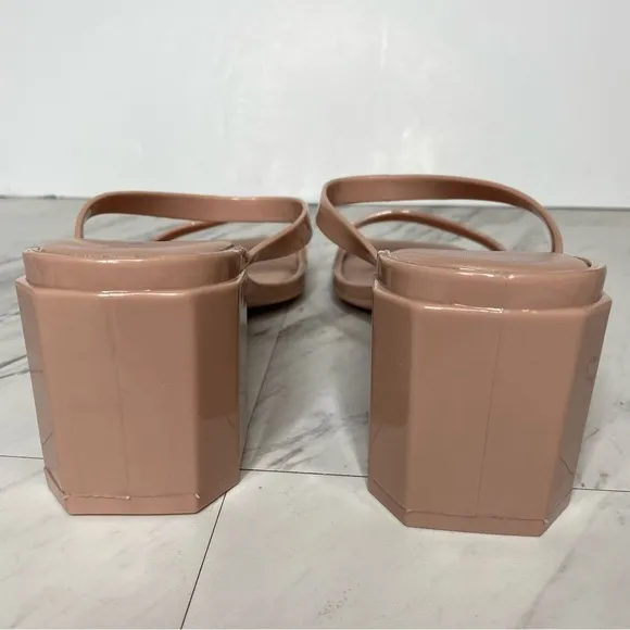 Jeffery Campbell Jamm Light Pink Jelly Sandal 9