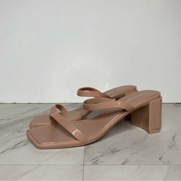Jeffery Campbell Jamm Light Pink Jelly Sandal 9