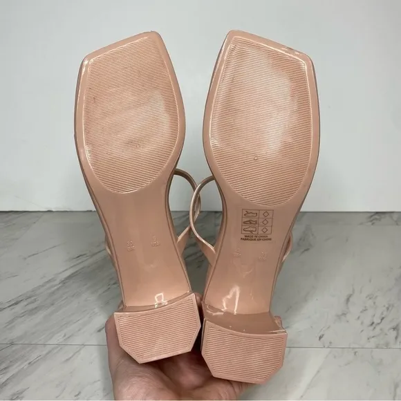 Jeffery Campbell Jamm Light Pink Jelly Sandal 9