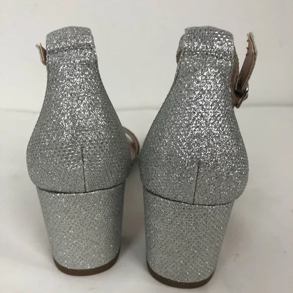 Jeffrey Campbell rhinestone block heel sandal kids