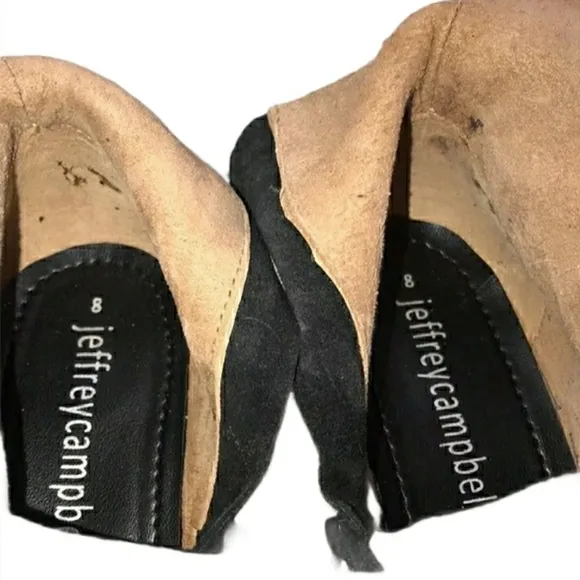 Jeffrey Campbell - Roshana Black Suede Ankle Boots