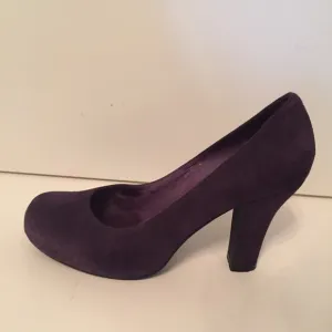 JEFFREY CAMPBELL SHOES HEELS PUMPS PURPLE SUEDE LEATHER Size 8