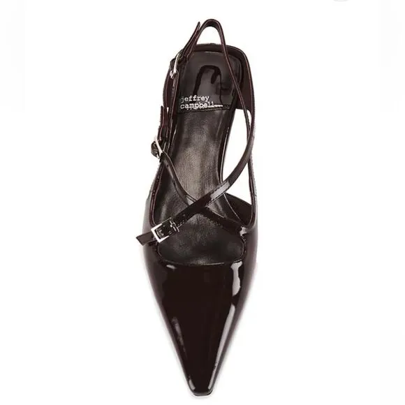 Jeffrey Campbell Fax-Me-Lo Pumps in Brown flats shoes Revolve 10