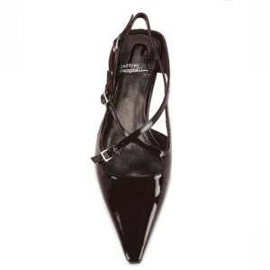 Jeffrey Campbell Fax-Me-Lo Pumps in Brown flats shoes Revolve 10