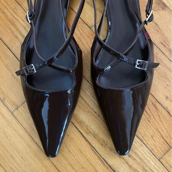 Jeffrey Campbell Fax-Me-Lo Pumps in Brown flats shoes Revolve 10