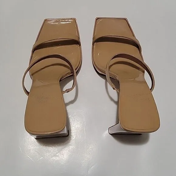 Jeffrey Campbell Hustler Patent Sandal NWOB