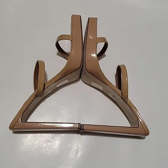 Jeffrey Campbell Hustler Patent Sandal NWOB